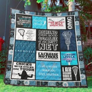 Lacrosse Quilt Blanket Ver 7  Quilt
